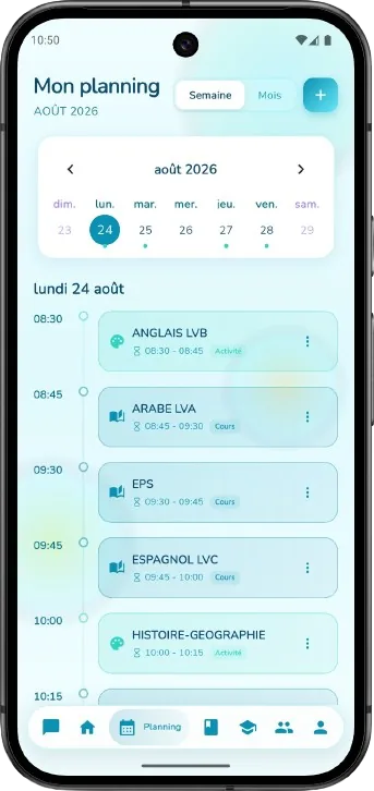 Planning intelligent de révisions