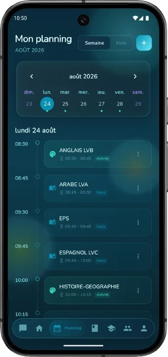 Planning intelligent de révisions